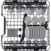 Посудомоечная машина Whirlpool WIO 3T226 PFG
