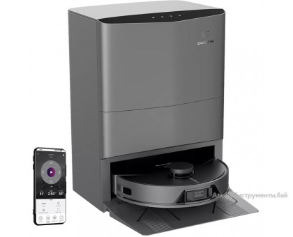 Робот-пылесос Polaris PVCRAC 7750 WIFI IQ Home (графитовый)