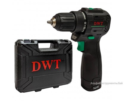 Дрель-шуруповерт аккумуляторная DWT ABSP-14.4 DN-2 BMC