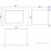 Встраиваемая микроволновая печь ZORG MIO252 S BL