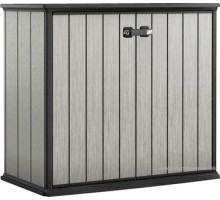 Шкаф уличный Patio Store (патио стор) ДПК, серый