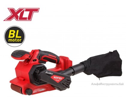 Аккум. ленточная шлифмашина WORTEX CSB 1875 в кор. ALL1 XLT SOLO