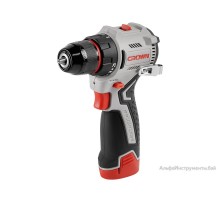 Дрель-шуруповерт аккумуляторная CROWN CT21129HMX-2 BMC