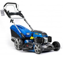 Газонокосилка бензиновая HYUNDAI L5154S (5.4 л.с., шир. 51 см, трав-к. 70 л, самоходная с рег. оборотов двиг.)
