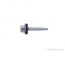 Саморез кровельный 5.5х25 мм цинк, шайба с прокл., PT3 (5 кг) STARFIX