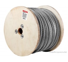 Трос стальной, оцинк. М12 DIN 3060 (бухта 100 м) STARFIX
