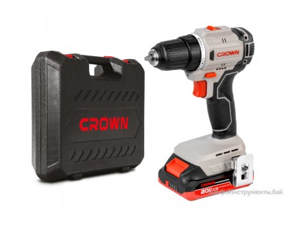Дрель-шуруповерт аккумуляторная CROWN CT21104XS-2 BMC