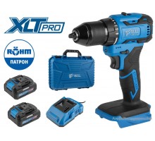 Аккум. дрель-шуруповерт BULL SR 1804 R-series в чем. XLTpro БЕСЩЕТ., Импульс., 18 В, 50 Н*м, 2х2 А*ч