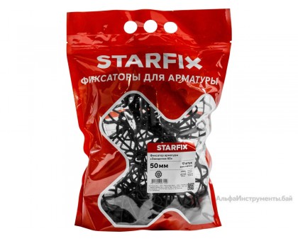 Фиксатор арматуры "Звездочка-50" 6-20 (12 шт в дой-паке) STARFIX