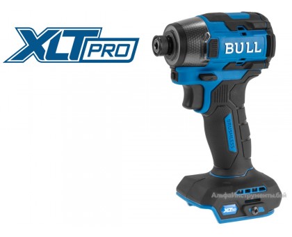 Аккум. ударный гайковерт/винтоверт BULL CID 2218 в кор. XLTpro, SOLO, БЕСЩЕТ., 18 В, 220 Н*м