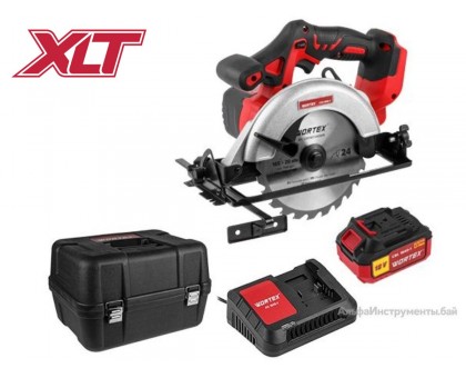 Аккум. циркулярная пила WORTEX CCS 1816-1 в чем. ALL1 XLT SET 
