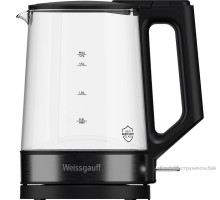Электрочайник WEISSGAUFF WK 1700 EcoGlass Nero