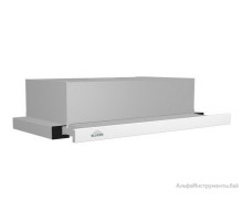 Вытяжка Elikor Интегра Glass 50Н-400-В2Д 940978 (нержавеющая сталь/белое стекло)