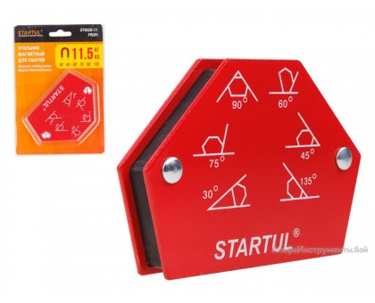 Угольник магнитный для сварки 11,5кг STARTUL PROFI (ST8520-11) (струбцина магнитная) (ST8520-11)