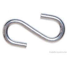 Крючок S-образный металлический 5 мм (100 шт в пакете) STARFIX