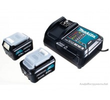 Аккумулятор BL1041B 4.0 Ah (2 шт) + зарядное DC10SB MAKITA в кейсе