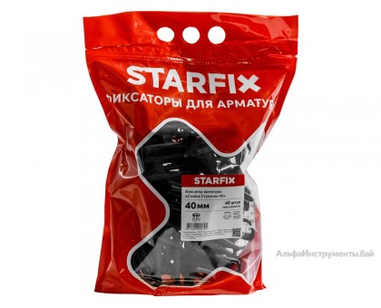 Фиксатор арматуры "Стойка/Стульчик-40" 6-18 (40 шт в дой-паке) STARFIX