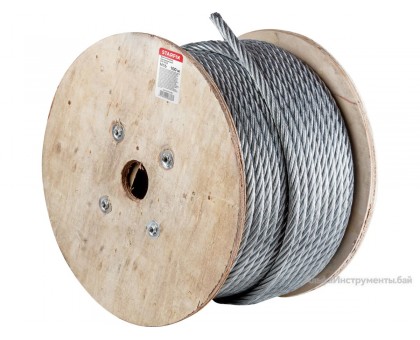 Трос стальной, оцинк. М16 DIN 3060 (бухта 100 м) STARFIX