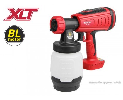 Аккум. краскораспылитель WORTEX CPS 1808 в кор. ALL1 XLT SOLO