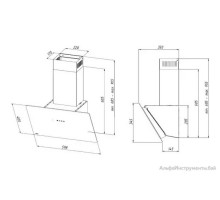 Вытяжка Akpo Smart 60 wk-11 (черный)