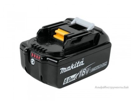 Аккумулятор MAKITA LXT BL 1860 B 18.0 В, 6.0 А/ч, Li-Ion