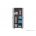 Шкаф пластиковый MULTISPACE TITAN BK/GL KETER