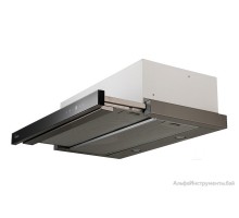 Кухонная вытяжка Akpo Light Touch Glass Twin II 60 WK-7 (черное стекло/нержавеющая сталь)