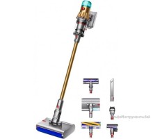 Вертикальный пылесос DYSON V12s Submarine Compete 448872-01 золотой + Red Line BS-01 16A