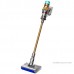 Вертикальный пылесос DYSON V12s Submarine Compete 448872-01 золотой + Red Line BS-01 16A