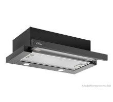 Вытяжка Elikor Интегра Glass 60П-400-В2Л 954865 (черный/черное стекло)