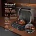 Электрогриль WEISSGAUFF WCG-360 Nero Glass Chef’s Steak