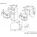 Духовой шкаф с функцией СВЧ MAUNFELD MCMO5015MFB