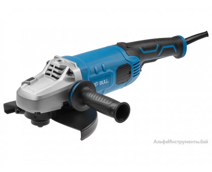 Двуручная углошлифмашина BULL WS 2301 в кор. 2400 Вт, 230 мм