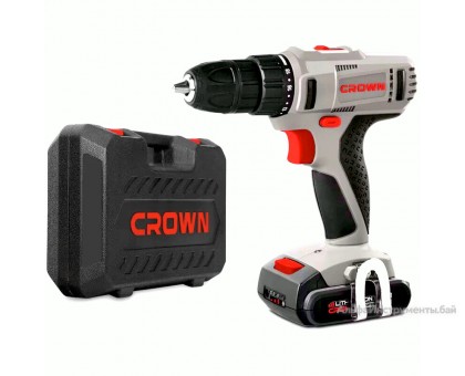 Дрель-шуруповерт аккумуляторная CROWN CT21055L-1.5 BMC