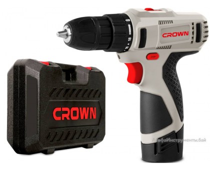 Дрель-шуруповерт аккумуляторная CROWN CT21053LH-1.5 BMC