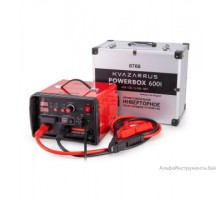 Инверторное пуско-зарядное устройство Kvazarrus PowerBox 600i таймер, алюминиевый кейс