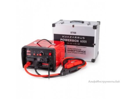 Инверторное пуско-зарядное устройство Kvazarrus PowerBox 600i таймер, алюминиевый кейс