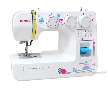 Швейная машина Janome Excellent Stitch 18A белый