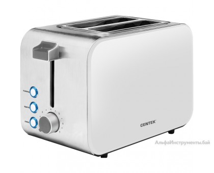 Тостер Centek CT-1422 (белый/серебристый)