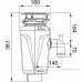 Измельчитель пищевых отходов Franke Slim 50 134.0715.098