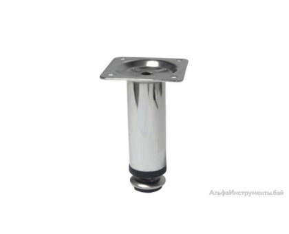 Опора мебельная круглая d30х150 мм, хром STARFIX
