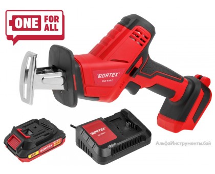 Аккум. сабельная пила WORTEX CSR 1018 E в чем. ALL1 XLT SET