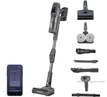 Вертикальный пылесос Polaris PVCS 6020 Cyclonic Way PRO Wi-Fi IQ Home (серый)