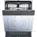 Встраиваемая посудомоечная машина DeLonghi DDW 08F Tanzanite