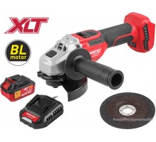 Аккум. углошлифмашина WORTEX CAG 1812-2 E в кор. XLT SET 