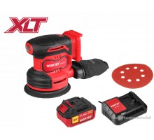 Аккум. эксцентриковая шлифмашина WORTEX COS 1218-1 E в кор. 