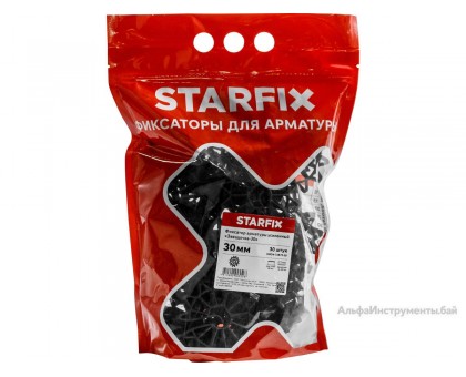 Фиксатор арматуры "Звездочка-30" 6-20 усиленный (30 шт в дой-паке) STARFIX