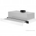 Вытяжка WEISSGAUFF TEL 600 2M White Glass