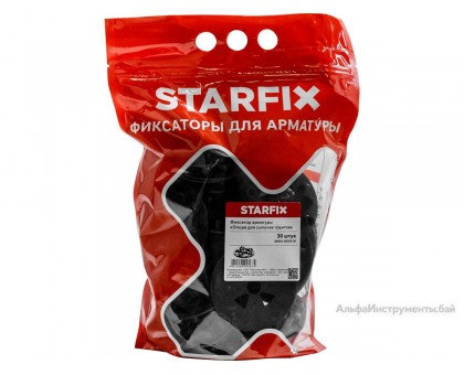 Фиксатор арматуры "Опора для сыпучих грунтов" (30 шт в дой-паке) STARFIX