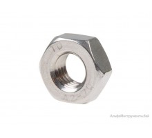 Гайка М4 шестигр., нерж.сталь (А2), DIN 934 (50 шт в зип-локе) STARFIX